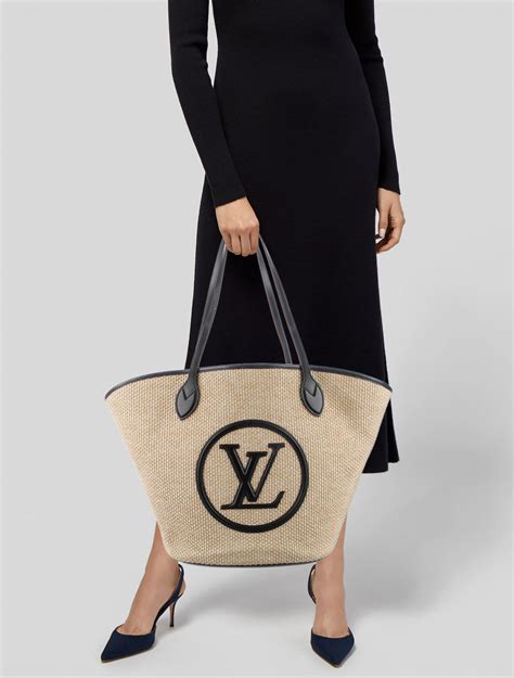 louis vuitton raffia bag|louis vuitton raffia tote.